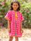 Carol Organic Cotton Block Printed Kaftan For Kids