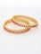 Zircon Kada Bangles zbgl10877/Gold