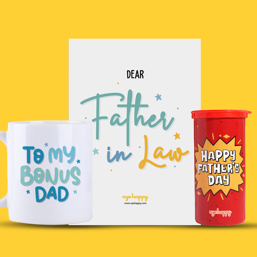 Father-in-Law Flower Shower Combo