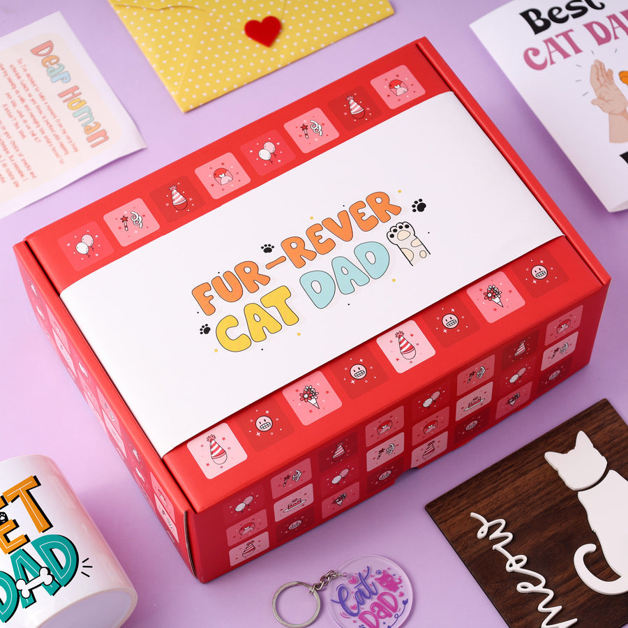 Fur-rever Cat Dad Hamper
