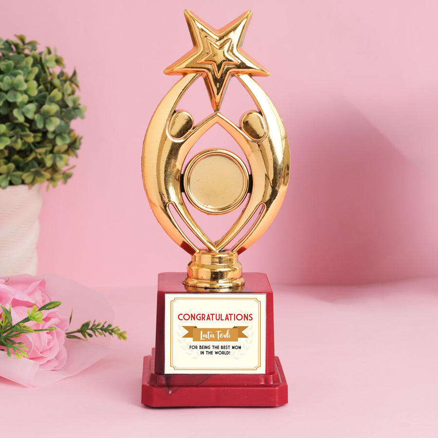 Congrats Winner Trophy- Best Mom
