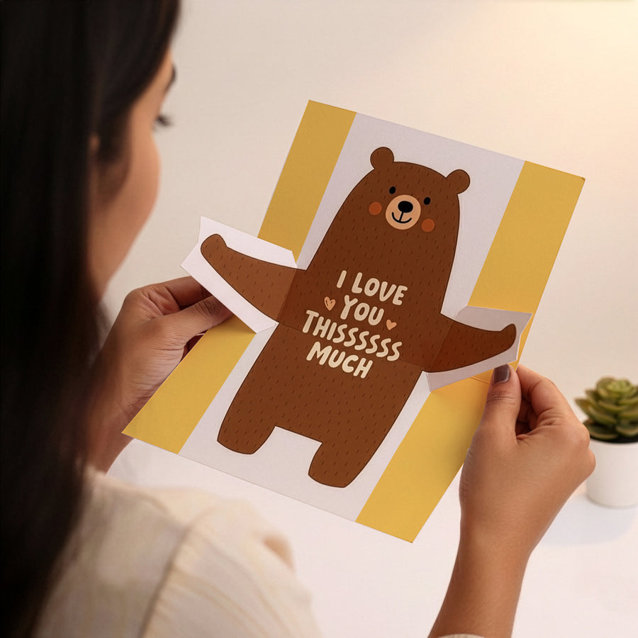 3D Mom Hug Card
