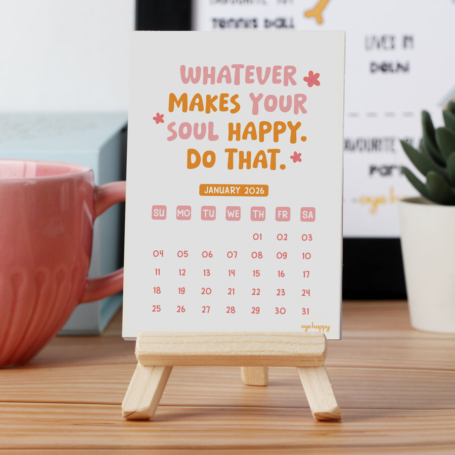 Positive Vibes Calendar - Set of 20