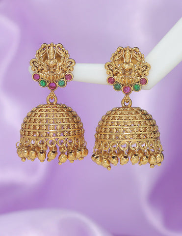 Designer Matt Kempu Jhumka Earrings