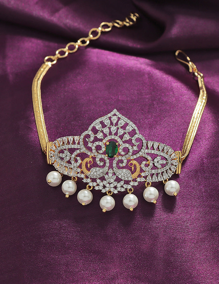 Designer Zirconia Chain Bajuband