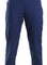 Blue Ankle-Length Trousers