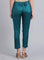Blue Solid Trousers