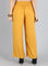 Yellow Tailored Volume Pants