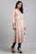 Pink Round Neck Winter kurta