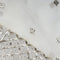 Pearl White Georgette Designer Saree With Zari Embroidery