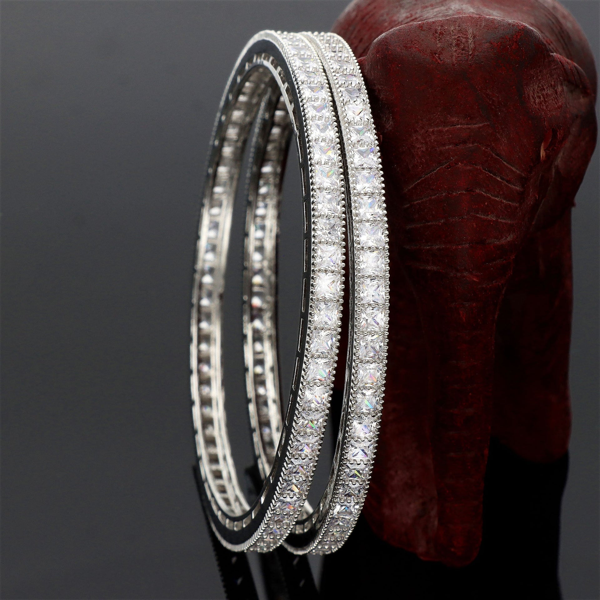 Zirconia Bangles ZBGL10705