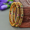 Designer Antique Kempu Bangles ZBGL10865