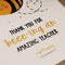Thank you for bee-ing card (Set of 2)