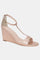 Rose Gold Almond Toe Solid Wedge-Wbeverly