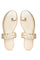 W GOLD Almond Toe Flat-WMORGAN