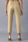 Light Gold Solid Pants