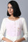 Bubblegum Pink Side Dipped kurta