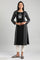 Black Round Neck Winter kurta