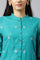 Teal Embroidered Kurta Set