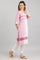 Baby Pink Straight kurta