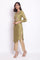 Olive Green Embroidered kurta