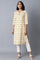 Yellow Booti Print kurta