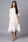 New Pristine White A-line Dress