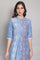 Cobalt Blue Placement kurta