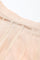 Blush Pink Mesh Flared Skirt
