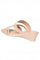 Aurelia Solid Blush Square Wedge