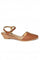 Aurelia Solid Tan Pointed Wedge