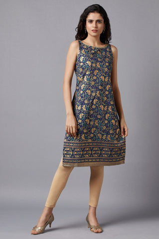 Blue Festive Ethnic Kurta