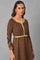 Aurelia Brown Dress