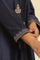 Blue Flared Embroidered Kurta