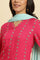 Pink Embellished Festive Kurta, Pants And Dupatta Set