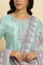 Bright Blue Embroidered Kurta