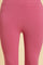 Pink Cotton Jersey Lycra Tights