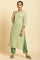 Green Side Gathered Salwar