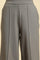 Grey Pin Tuck Trouser Pants