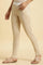 Beige Basic Western Wear Leggings