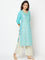 Blue Festive Kurta and Palazzo Set