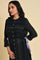 Black Mock Vest Plus Size kurta