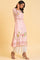 Light Pink Floral Printed Summer kurta