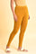 Mustard Yellow Solid Viscose Lycra Tights