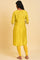 Yellow Embroidered Festive kurta Set