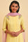 Light Yellow Embroidered Plus Size kurta Set