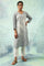 Light Blue Lehariya kurta In Soft Voile