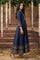 Navy Blue Embroidered Anarkali Dress