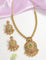 Designer Elegant Matt Kempu Necklace Set