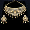 Lakshmi Devi Zirconia Choker Set